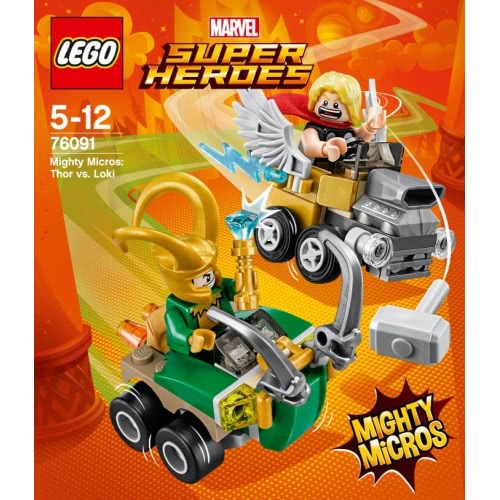 LEGO Marvel Super Heroes Mighty Micros: Θορ Εναντίον Λόκι 76091 5702016110500