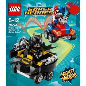 LEGO Marvel Super Heroes Mighty Micros: Μπάτμαν Εναντίον Χάρλει Κουίν 76092 5702016110494