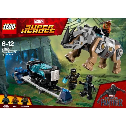 LEGO Marvel Super Heroes Rhino Face-Off By The Mine 76099 5702016110432
