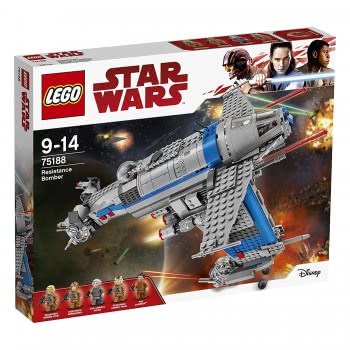 LEGO Star Wars Resistance Bomber 75188 5702015869898