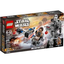 LEGO Star Wars Ski Speeder Εναντίον Πρώτου Τάγματος Walker Microfighters 75195 5702016109894