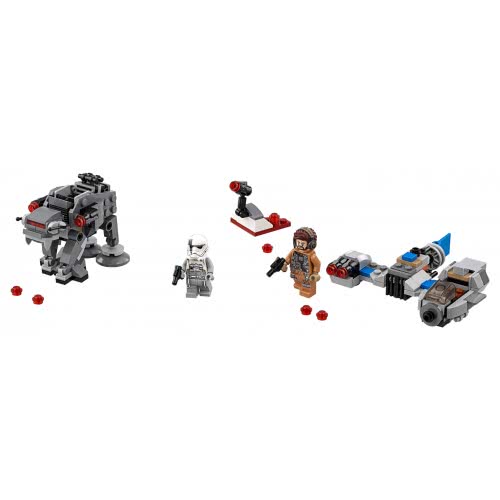 LEGO Star Wars Ski Speeder Εναντίον Πρώτου Τάγματος Walker Microfighters 75195 5702016109894