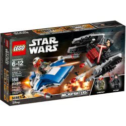 LEGO Star Wars A-Wing Εναντίον TIE Silencer Microfighters 75196 5702016109900