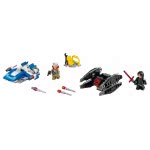 LEGO Star Wars A-Wing Εναντίον TIE Silencer Microfighters 75196 5702016109900
