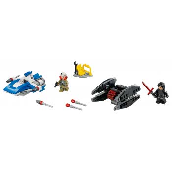 LEGO Star Wars A-Wing Εναντίον TIE Silencer Microfighters 75196 5702016109900