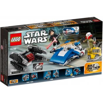 LEGO Star Wars A-Wing Εναντίον TIE Silencer Microfighters 75196 5702016109900