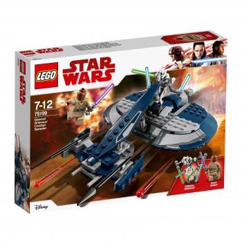 LEGO Star Wars Μαχητικό Speeder Του Στρατηγού Γκρίβιους 75199 5702016109931