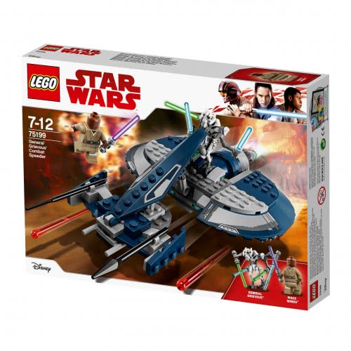 LEGO Star Wars Μαχητικό Speeder Του Στρατηγού Γκρίβιους 75199 5702016109931