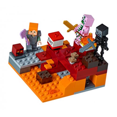 LEGO Minecraft Η Μάχη Του Νέδερ 21139 5702016108934
