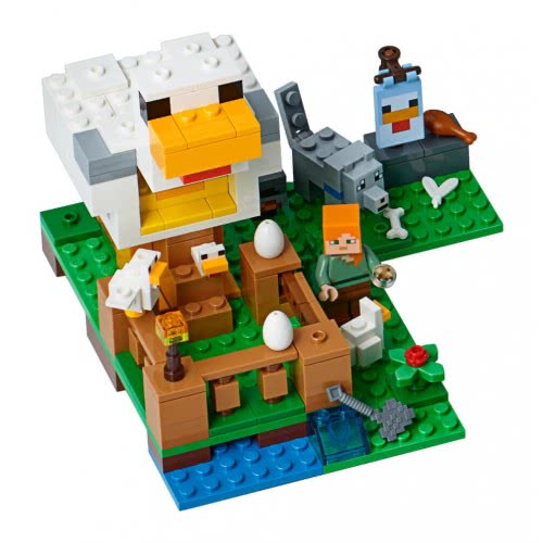 LEGO Minecraft Ο Συνεταιρισμός Των Κοτόπουλων 21140 5702016108941