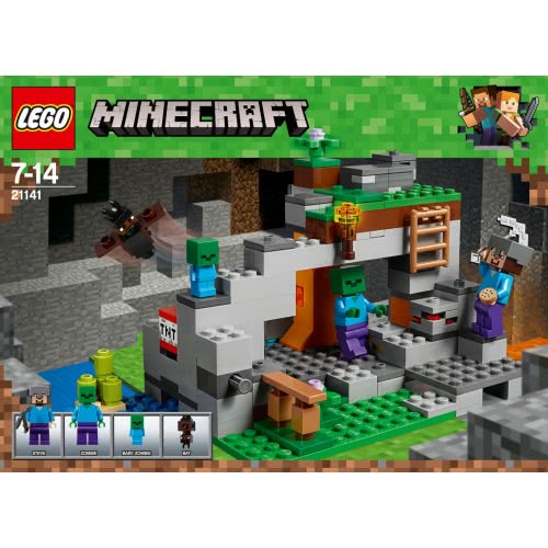 LEGO Minecraft Η Σπηλιά Των Ζόμπι 21141 5702016109597