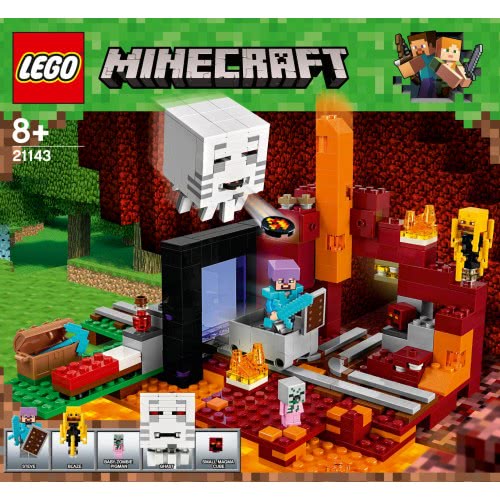 LEGO Minecraft Η Πύλη Του Νέδερ 21143 5702016109610
