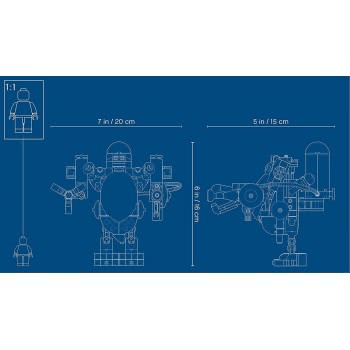 LEGO Batman Movie Πόλεμος Φαγητού Με Τη Ρομποτική Στολή Του Αβγοκέφαλου 70920 5702016093025