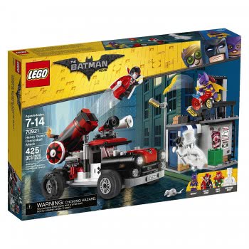 LEGO Batman Movie Επίθεση Της Χάρλεϊ Κουίν Με Σφαίρες Κανονιού 70921 5702016093032