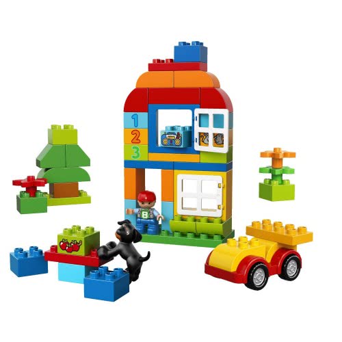 LEGO Duplo Κουτί Διασκέδασης Όλα-Σε-Ένα 10572 5702015115551
