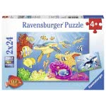 Ravensburger Παζλ 2X24 Τεμ. Υποθαλάσσια Ζωή 7815 4005556078158