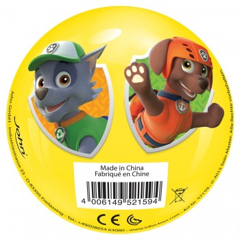 John Light Up Ball 100Mm Paw Patrol With LED - 2 Designs 52159 4006149521594