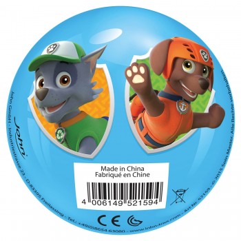 John Light Up Ball 100Mm Paw Patrol With LED - 2 Designs 52159 4006149521594