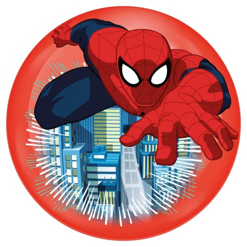 John Light Up Ball 100Mm Cars & Spiderman With LED - 2 Designs 52163 4006149521631
