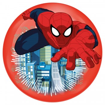 John Light Up Ball 100Mm Cars & Spiderman With LED - 2 Designs 52163 4006149521631