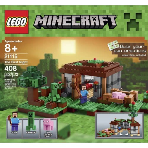 LEGO MINECRAFT The First Night Η Πρώτη Νύχτα 21115 5702015296540