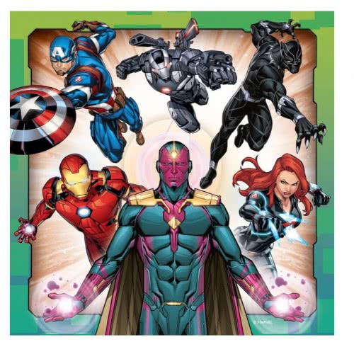 Ravensburger Παζλ 3X49 Τεμ. Avengers 8040 4005556080403