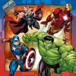 Ravensburger Παζλ 3X49 Τεμ. Avengers 8040 4005556080403