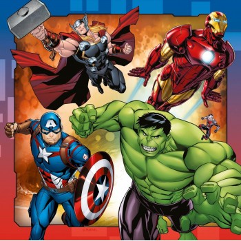 Ravensburger Παζλ 3X49 Τεμ. Avengers 8040 4005556080403
