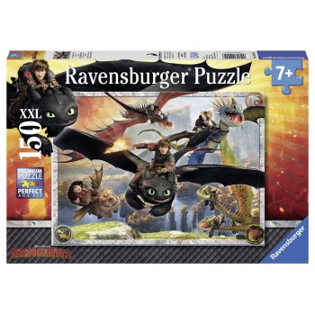 Ravensburger How To Train Your Dragon: Dragons, 150XXL Pc Puzzle 10015 4005556100156
