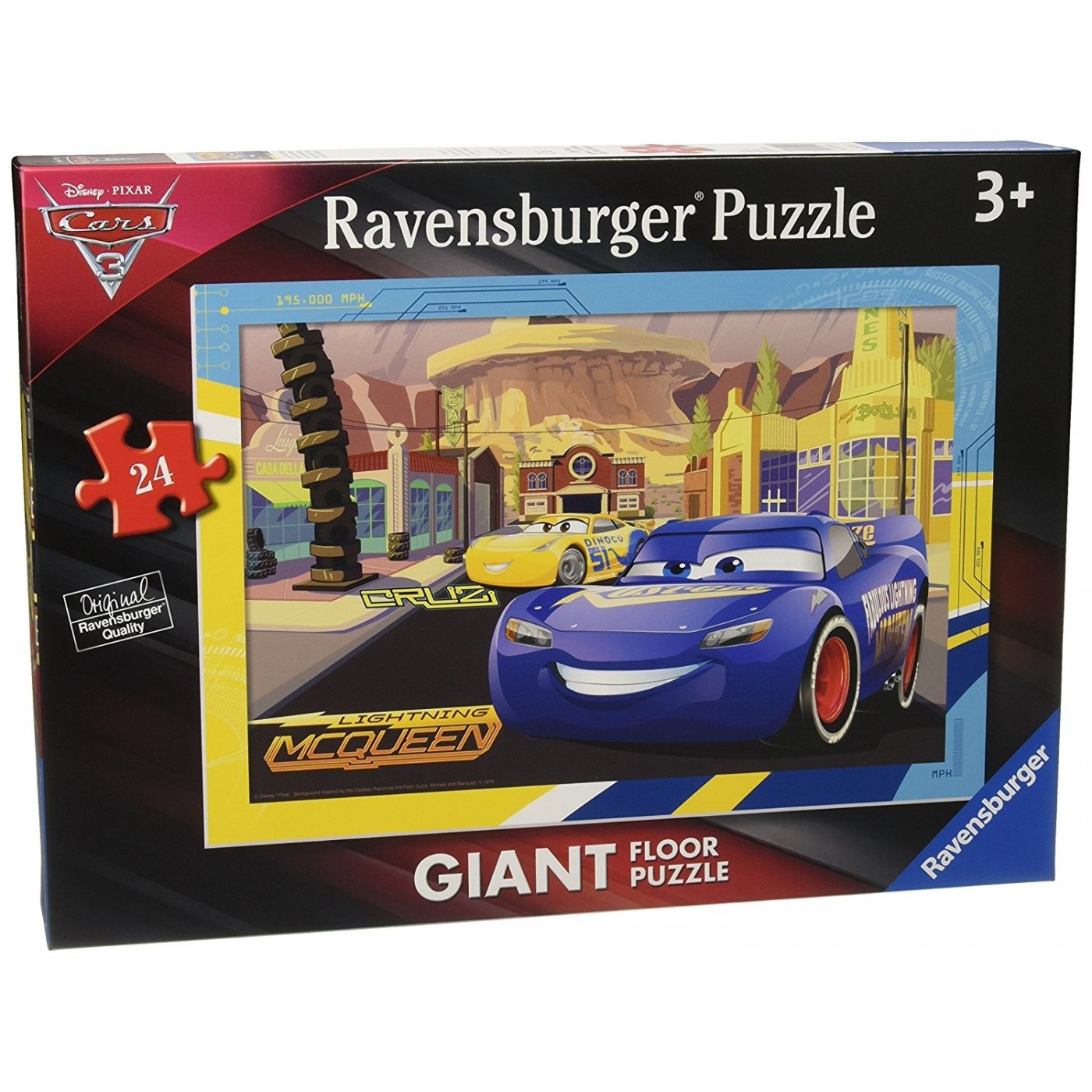 Ravensburger Παζλ Δαπέδου 24 Τεμ. Cars 3 5519 | Toys-shop.gr