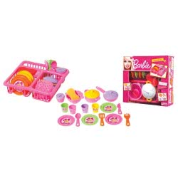dede Σετ Σερβίτσιο Barbie Καλάθι Στεγνώματος Νεροχύτη 01753 8693830017533