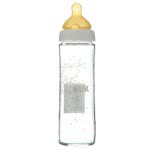 NUK Classic Baby Bottle Medium Flow 240Ml 0-6 Months 10754079 4008600223818