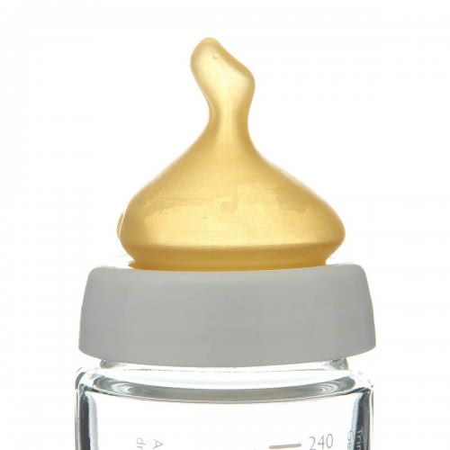 NUK Classic Baby Bottle Medium Flow 240Ml 0-6 Months 10754079 4008600223818