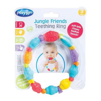 Playgro Jungle Friends Κρίκος Οδοντοφυϊας 0186338 9321104863386
