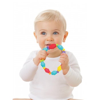 Playgro Jungle Friends Teething Ring 0186338 9321104863386