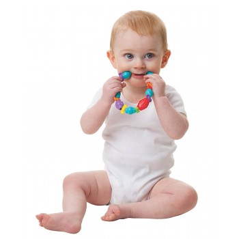Playgro Jungle Friends Teething Ring 0186338 9321104863386