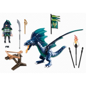 Playmobil Δράκος Ασπίδας 5484 4008789054845
