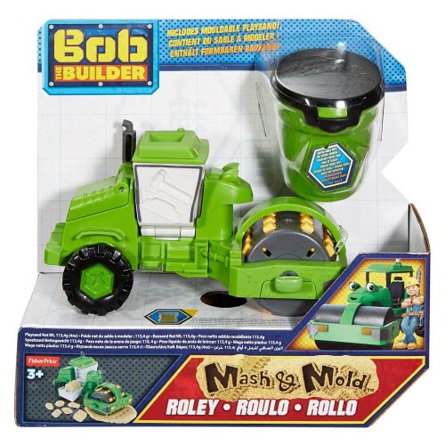 Mattel Μπομπ Ο Μάστορας Όχημα Με Άμμο Mash & Mold Roley DGY43 / DMM54 887961283051