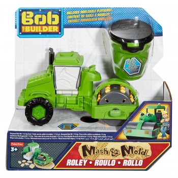 Mattel Μπομπ Ο Μάστορας Όχημα Με Άμμο Mash & Mold Roley DGY43 / DMM54 887961283051