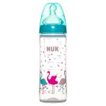 NUK New Classic Μπιμπερό Πολυπροπυλενίου 250Ml 1 (6-18 Μηνών) - 3 Σχέδια 10741625 4008600211266