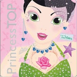 susaeta Top Princess Design 1 Tattoos G-5027-1 9789605027575