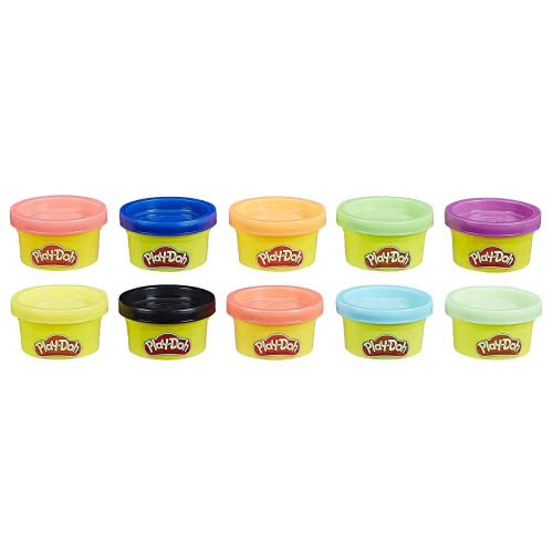 Hasbro Play-Doh Party - Party Tube 10 Pack 22037 5010993473557