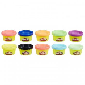 Hasbro Play-Doh Party - Party Tube 10 Μίνι Βαζάκια 22037 5010993473557