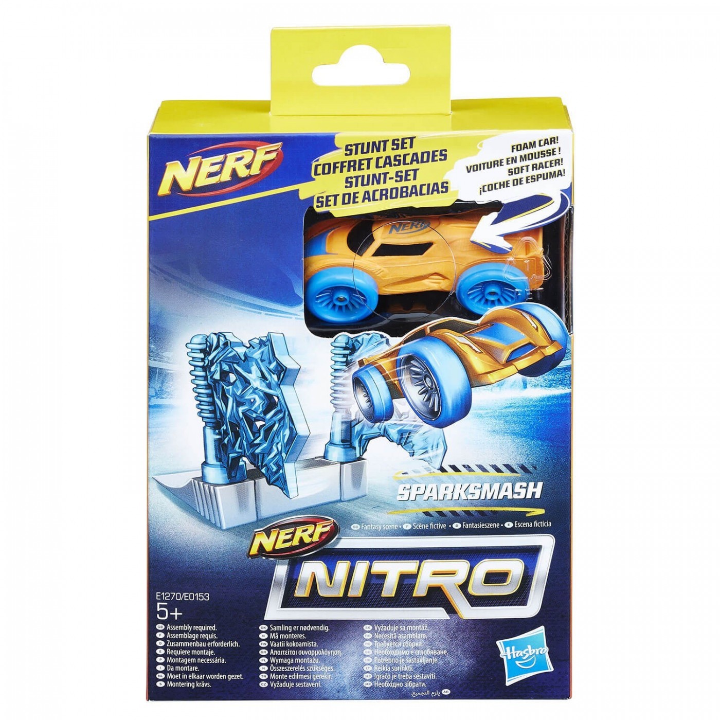 Hasbro Nerf Nitro Soft Racer Barrelslam - Stunt-Set Produktbild-Vorschau 6