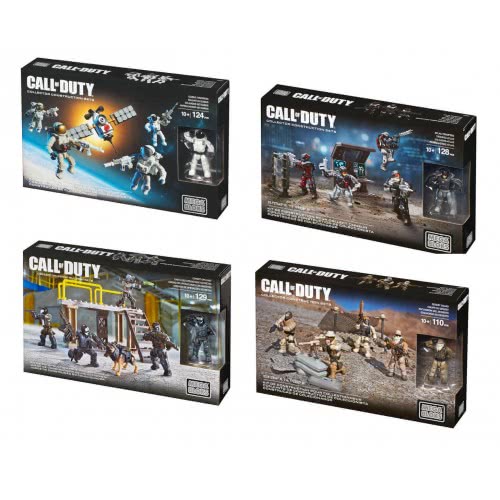 MEGA Call Of Duty - Φιγούρες Με Αξεσουάρ Σετ Των 4 CNC67 / ASST 065541068148