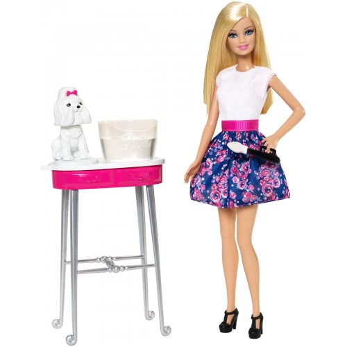 Mattel Barbie Σκυλάκι Παιχνίδια Στο Νερό CFN40 887961058741