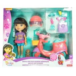 Mattel Ντόρα Με Scooter DKJ91 887961241211