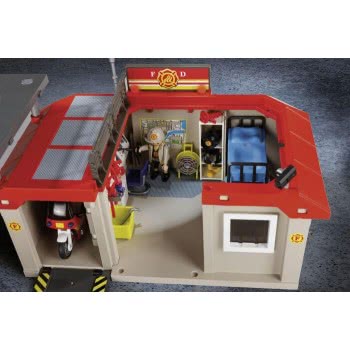 Playmobil Βαλιτσάκι Πυροσβεστικός Σταθμός 5663 4008789056634