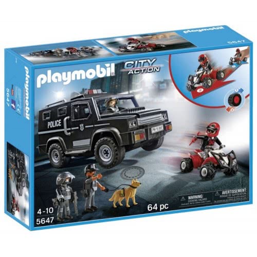 Playmobil Αστυνομική Ομάδα Καταδίωξης 5647 4008789056474