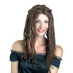 CLOWN Περούκα Χίπισσας Rasta Styled Σε 2Χρωματα 80922 5203359809224